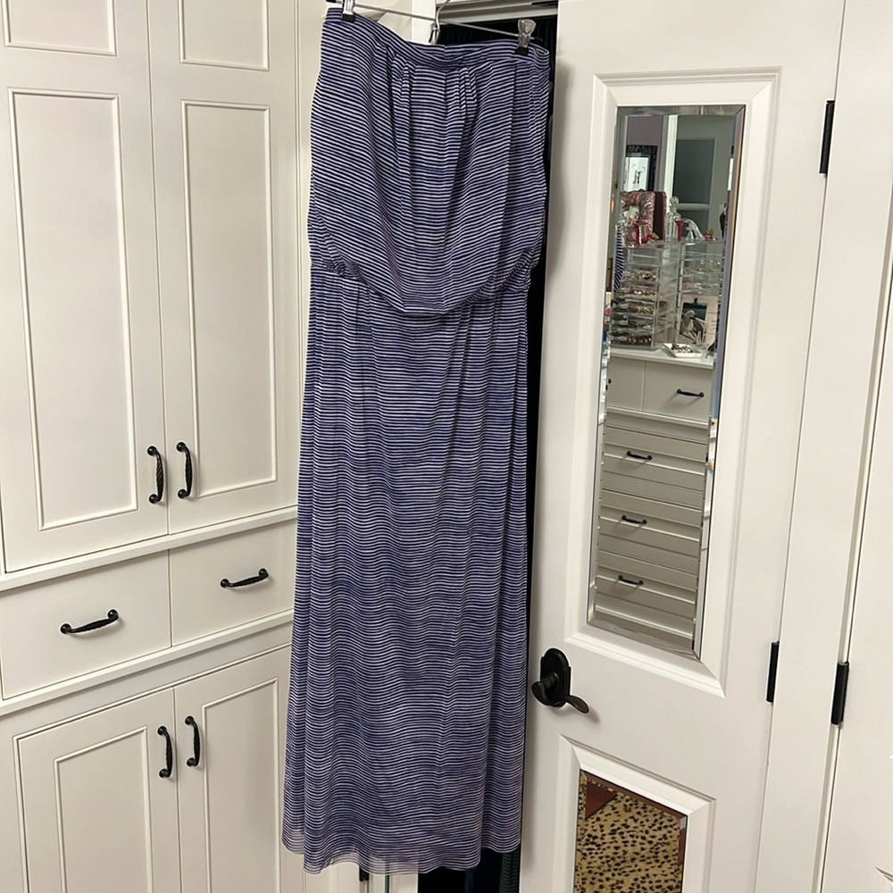Cynthia Rowley strapless maxi dress